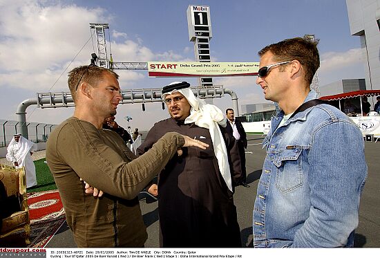 GP Doha International <br />zaterdag 28 januari 2005<br />Ronald & Frank DE BOER <br /><br />FOTO: TIM DE WAELE